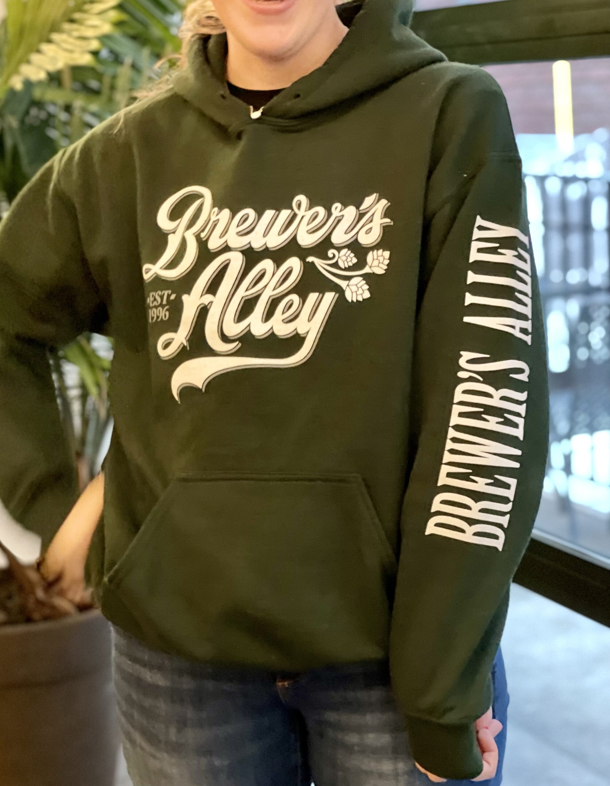 brewers jersey hoodie