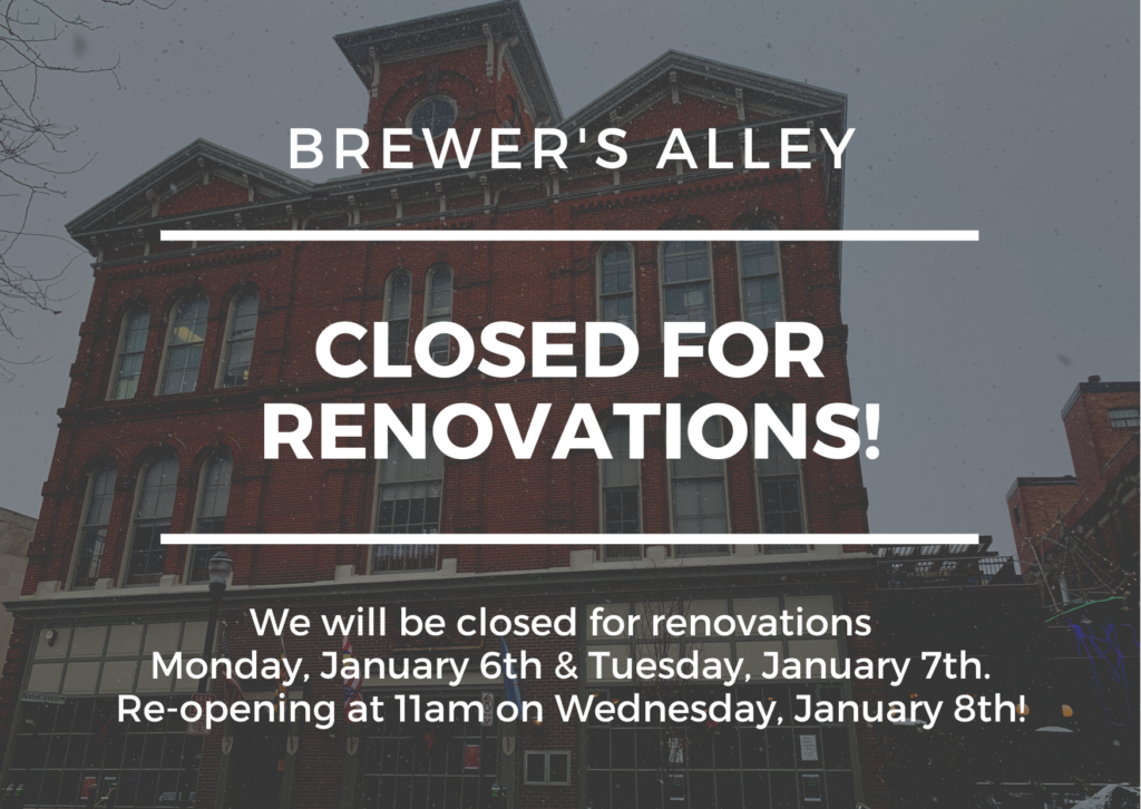 Closed for Renovations